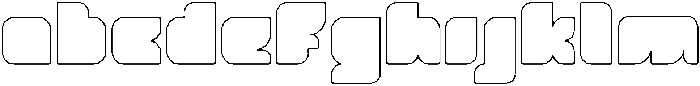 BROWN FOX-Hollow otf (400) FONT