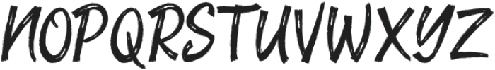 BRUSHELD Regular otf (400) Font UPPERCASE
