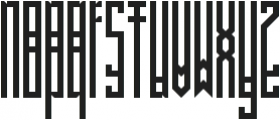 BRUTAAL XX Regular ttf (400) Font LOWERCASE