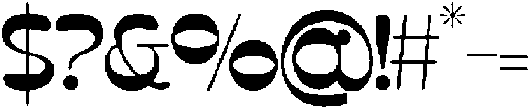 Brack otf (400) Font OTHER CHARS