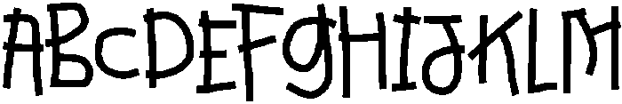Brackoz Light otf (300) Font UPPERCASE