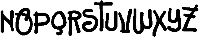 Brackoz Round otf (400) Font UPPERCASE