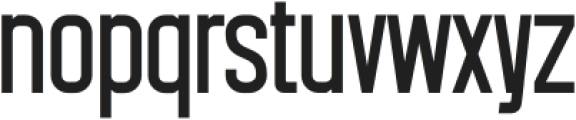 Bradegi Regular otf (400) Font LOWERCASE