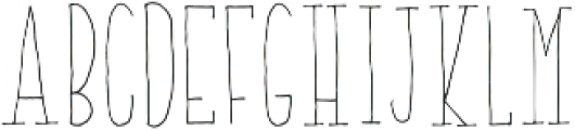 Bradenton PF Serif ttf (400) Font UPPERCASE