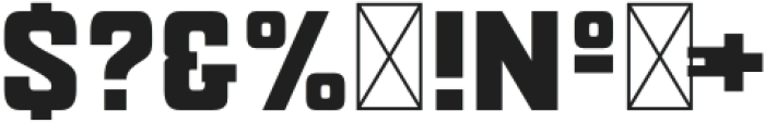 Bradford Sans Serif Regular otf (400) Font OTHER CHARS