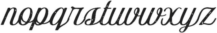 Bradford Script Aged otf (400) Font LOWERCASE