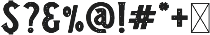 Bradford Serif Bold Aged otf (700) Font OTHER CHARS