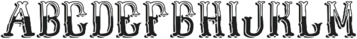 BradfordFont LightShadow otf (300) Font LOWERCASE