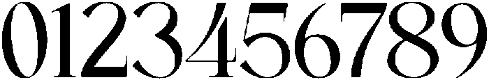 Bradley otf (400) Font OTHER CHARS