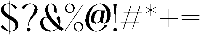 Bradley otf (400) Font OTHER CHARS