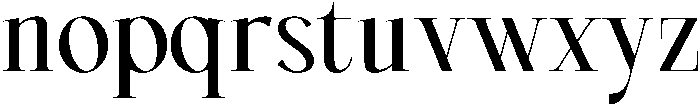 Bradley otf (400) Font LOWERCASE