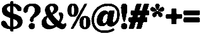 Brado Quena Bold otf (700) Font OTHER CHARS