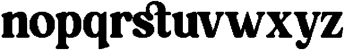 Brado Quena Bold otf (700) Font LOWERCASE