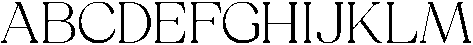 Brado Quena Light otf (300) Font UPPERCASE