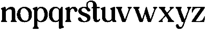 Brado Quena Medium otf (500) Font LOWERCASE