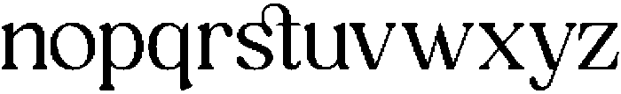 Brado Quena Regular otf (400) Font LOWERCASE