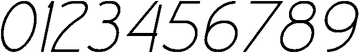 Braga Italic otf (400) Font OTHER CHARS