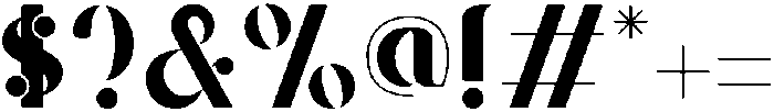 Braga Regular otf (400) Font OTHER CHARS