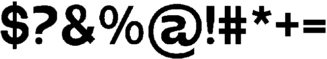 Bragan Regular otf (400) Font OTHER CHARS