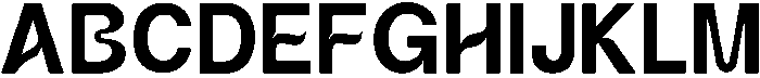 Bragan Regular otf (400) Font UPPERCASE