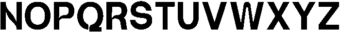 Bragan Regular otf (400) Font UPPERCASE