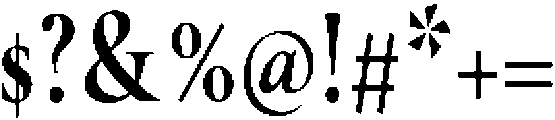 Bragget Regular otf (400) Font OTHER CHARS