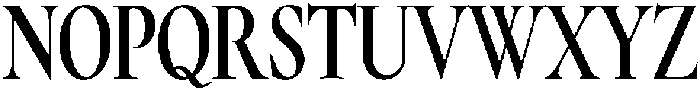 Bragget Regular otf (400) Font UPPERCASE