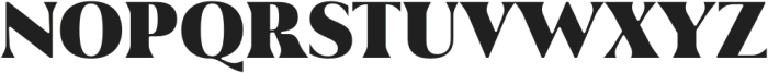 Bragton Black otf (900) Font UPPERCASE