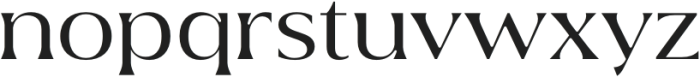 Bragton Regular otf (400) Font LOWERCASE