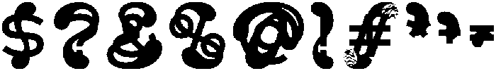 Braid Regular otf (400) Font OTHER CHARS