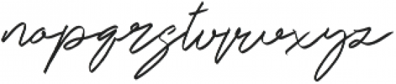 Brailes Signature otf (400) Font LOWERCASE