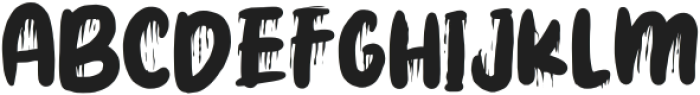 Brain Blood otf (400) Font UPPERCASE