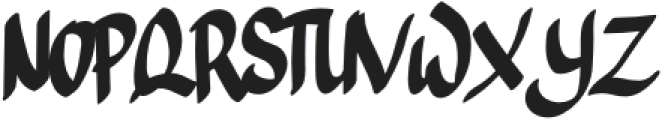Brains Marker otf (400) Font UPPERCASE