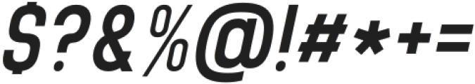 Brainy Semi Bold Italic otf (600) Font OTHER CHARS