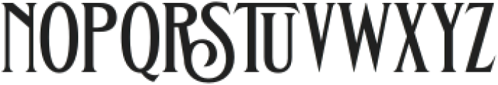 BrakersStone-Regular otf (400) Font LOWERCASE