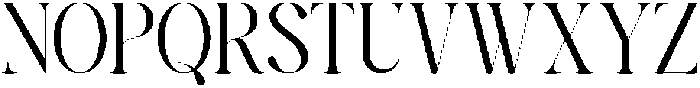 Bralef Regular otf (400) Font UPPERCASE