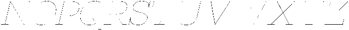Bramblestone Slab Hairline Italic otf (100) Font UPPERCASE