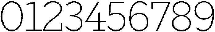 Bramblestone Slab Light otf (300) Font OTHER CHARS