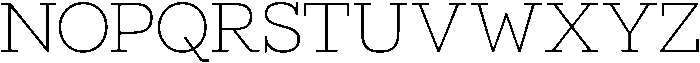 Bramblestone Slab Light otf (300) Font UPPERCASE