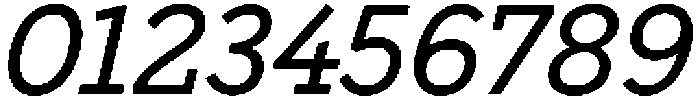Bramblestone Slab SemiBold Italic otf (600) Font OTHER CHARS