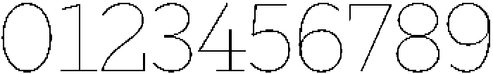 Bramblestone Slab Thin otf (100) Font OTHER CHARS