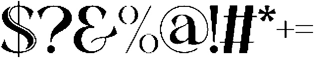 Bramos Regular otf (400) Font OTHER CHARS