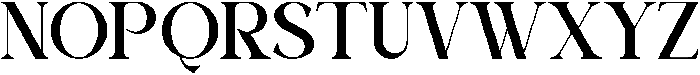Bramos Regular otf (400) Font LOWERCASE