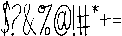 Branch Regular otf (400) Font OTHER CHARS