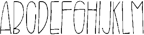 Branch Regular otf (400) Font UPPERCASE