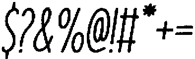 Branco Chalk Italic otf (400) Font OTHER CHARS