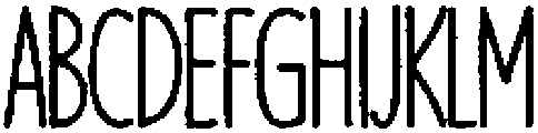 Branco Chalk otf (400) Font UPPERCASE