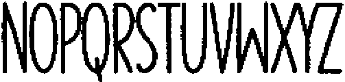 Branco Chalk otf (400) Font UPPERCASE
