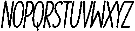 Branco Pen Italic otf (400) Font UPPERCASE