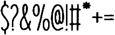 Branco Pen otf (400) Font OTHER CHARS